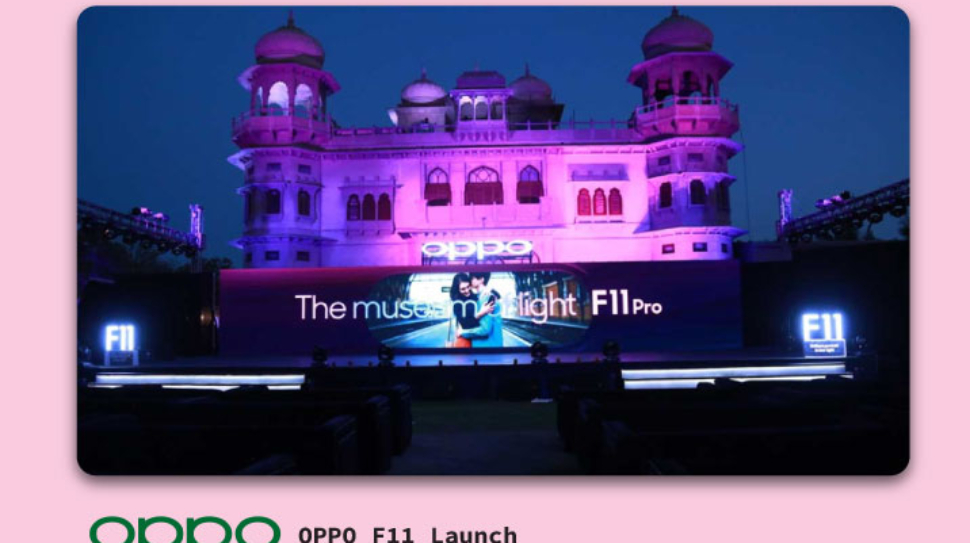 OPPO F11 Launch Events