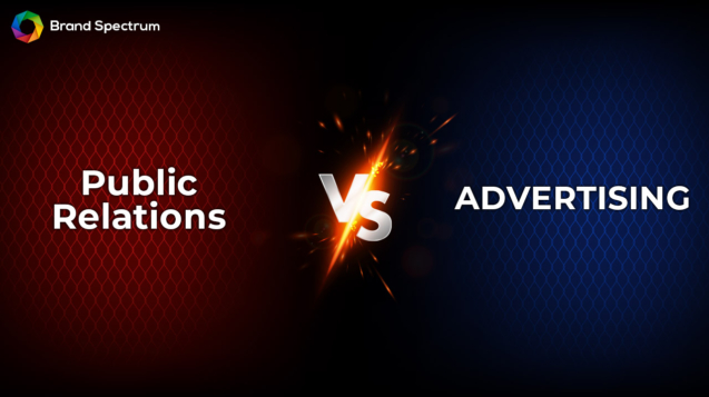 Difference between advertising and public relations with example