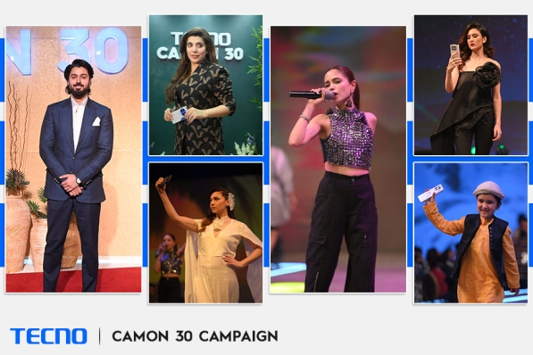 Tecno Mobile Pakistan Camon 30 Campaign