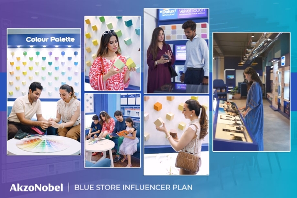 AkzoNobel Blue Store Influencer Campaign