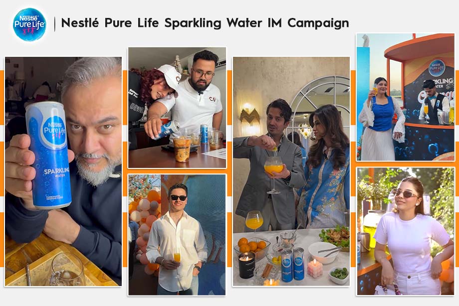 Nestlé Pure Life Sparkling Water IM Campaign