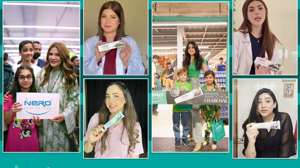 Nero Charcoal Toothpaste Campaign